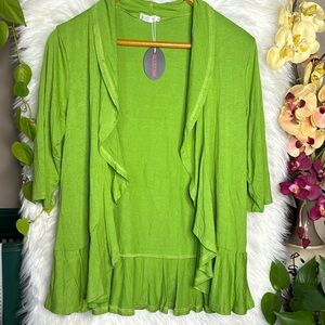 NWT. Bluetime 3/4 sleeve cardigan